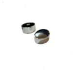 Buton D16 ELL.13x17 ACC oval lucios galvanizat, GEM, WEGA