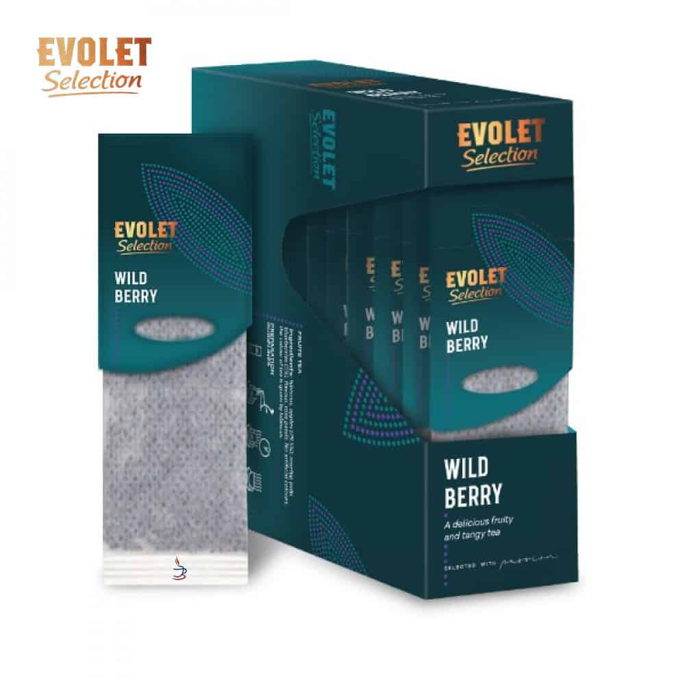 Ceai Wild Berry Pack 20plic*4gr, Evolet Selection - imagine 1