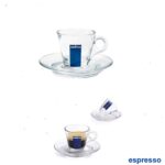 Lavazza cesti si farfurii sticla espresso 12buc 60ml