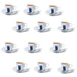 Lavazza cesti si farfurii ceramica espresso 12buc 60ml
