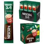 NESCAFE 3in1 Strong, Mix de cafea instant 24*14g
