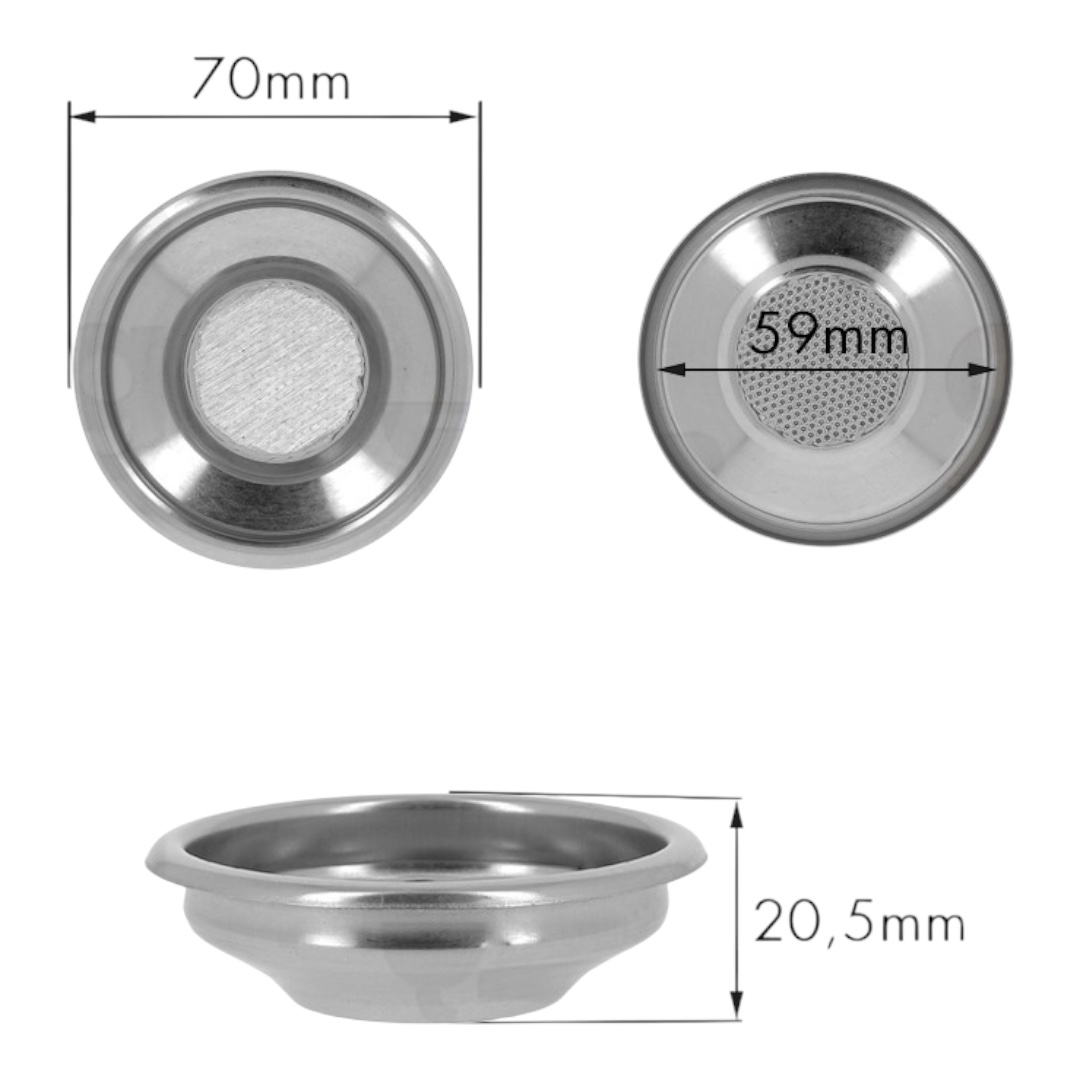 sita_portafiltru_astoria_wega_faema_1cafea_6g_cu_microfibre sita_1cafea_6grame